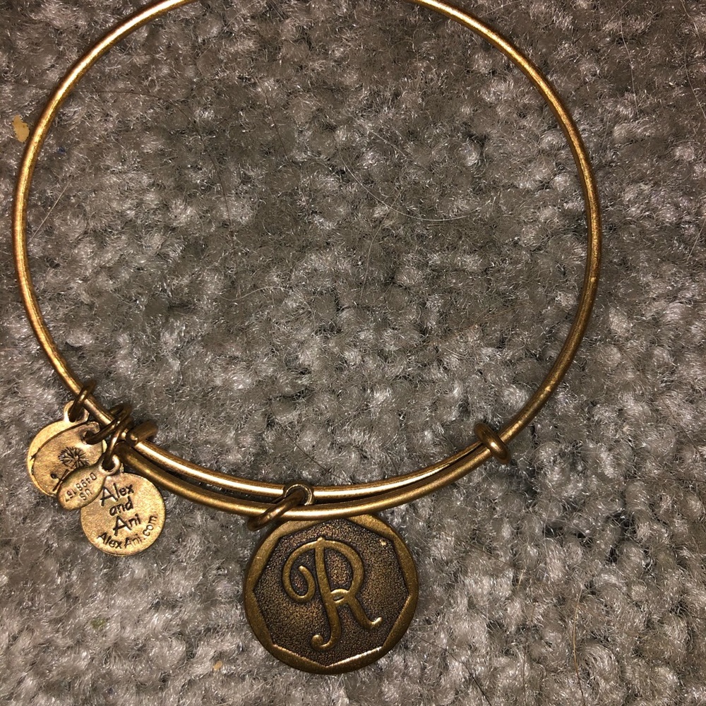 Alex and Ani R Bracelet